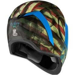 ICON Airform Old Glory Helmet -HJC Store icon airform old glory helmet back 85476.1689544295