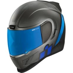 ICON Airform Resurgent Helmet -HJC Store icon airform resurgent helmet blue front 40049.1659709799
