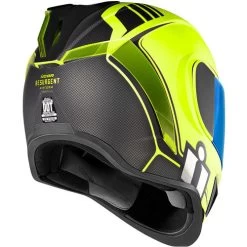 ICON Airform Resurgent Helmet -HJC Store icon airform resurgent helmet hi viz back 87662.1659709854
