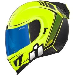ICON Airform Resurgent Helmet -HJC Store icon airform resurgent helmet hi viz left 41338.1659709842