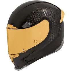 ICON Airframe Pro Carbon Helmet Solid -HJC Store icon airframe pro carbon helmet gold front 40020.1584062082