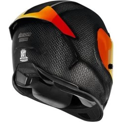 ICON Airframe Pro Carbon Helmet Solid -HJC Store icon airframe pro carbon red helmet back 58408.1628950718
