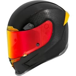 ICON Airframe Pro Carbon Helmet Solid -HJC Store icon airframe pro carbon red helmet front 52202.1628950706