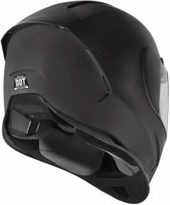 ICON Airframe Pro Rubatone Helmet Black -HJC Store icon airframe pro rubatone helmet black back 23258.1521729268