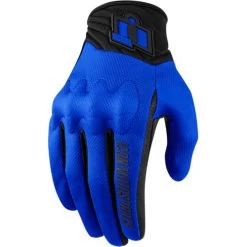 ICON Anthem 2 Mens Gloves -HJC Store icon domain anthem 2 mens gloves blue 39308.1701041267