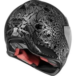ICON Domain Gravitas Helmet -HJC Store icon domain gravitas helmet black back 89042.1700805563