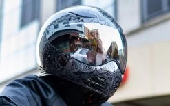 ICON Domain Gravitas Helmet -HJC Store icon domain gravitas helmet worn 73975.1701122810