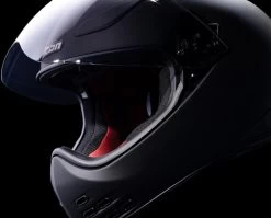 ICON Domain Rubatone Helmet -HJC Store icon domain rubatone helmet black shield up 41270.1700802231