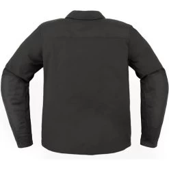 ICON Upstate Canvas CE Jacket -HJC Store icon upstate canvas jacket black back 34348.1689751156