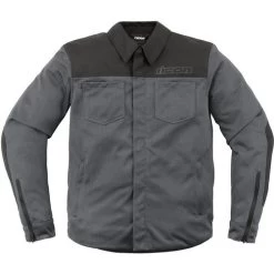 ICON Upstate Mesh CE Jacket -HJC Store icon upstate mesh jacket grey front 52735.1689755158