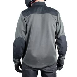 ICON Upstate Mesh CE Jacket -HJC Store icon upstate mesh jacket grey worn back 90824.1689755172
