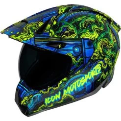 ICON Variant Pro Willy Pete Helmet -HJC Store icon variant pro willy pete helmet blue front 77422.1598481401