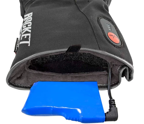 Joe Rocket Burner Textile Glove Black 4 Joe Rocket Burner Textile Glove Black - Image 4