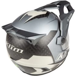 KLIM Krios Pro Charger Helmet -HJC Store klim krios pro charger helmet grey back right 88140.1689288710