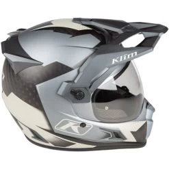 KLIM Krios Pro Charger Helmet -HJC Store klim krios pro charger helmet grey right 43726.1689288703