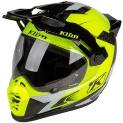 KLIM Krios Pro Charger Helmet -HJC Store klim krios pro charger helmet hi vis front left 44488.1689288736