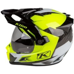 KLIM Krios Pro Charger Helmet -HJC Store klim krios pro charger helmet hi vis left 49137.1689288744