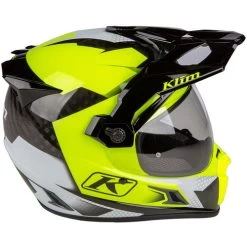 KLIM Krios Pro Charger Helmet -HJC Store klim krios pro charger helmet hi vis right 64019.1689288747