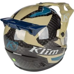 KLIM Krios Pro Ventura Helmet -HJC Store klim krios pro ventura helmet burnt olive back right 73277.1689298388