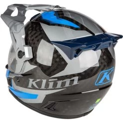 KLIM Krios Pro Ventura Helmet -HJC Store klim krios pro ventura helmet electric blue back left 42967.1689297420