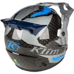 KLIM Krios Pro Ventura Helmet -HJC Store klim krios pro ventura helmet electric blue back right 69100.1689297424