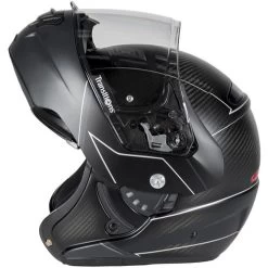 KLIM TK1200 Karbon Skyline Helmet 12 KLIM TK1200 Karbon Skyline Helmet -HJC Store klim tk1200 skyline helmet matte black open left 74791.1582956452