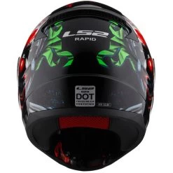 LS2 Rapid Happy Dreams Helmet -HJC Store ls 2 rapid happy dreams helmet back 60114.1633132011