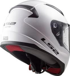 LS2 Rapid Helmet Solids -HJC Store ls 2 rapid helmet solid white back right 65824.1633132216