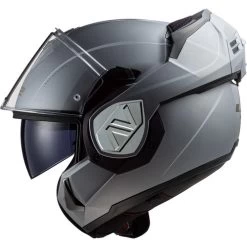 LS2 Advant Helmet 17 LS2 Advant Helmet -HJC Store ls2 advant helmet special matte silver left shield up 75146.1684985425