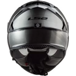 LS2 Assault Helmet Solid 36 LS2 Assault Helmet Solid -HJC Store ls2 assault helmet solid brushed alloy back 48975.1617065561