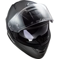 LS2 Assault Helmet Solid 39 LS2 Assault Helmet Solid -HJC Store ls2 assault helmet solid matte black top shield up 89241.1617065581