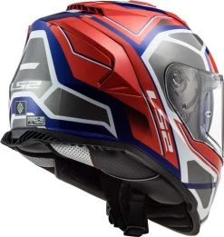 LS2 Assault Petra Helmet -HJC Store ls2 assault petra helmet red blue back right 60094.1617068241