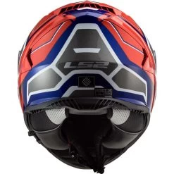 LS2 Assault Petra Helmet -HJC Store ls2 assault petra helmet red blue back 80065.1617068246