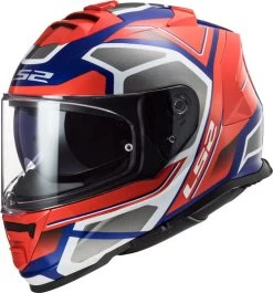 LS2 Assault Petra Helmet -HJC Store ls2 assault petra helmet red blue front 88662.1617068234