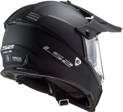 LS2 Blaze Helmet Solid -HJC Store ls2 blaze helmet solid matte black back right 88140.1633131233