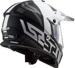 LS2 Blaze Sprint Helmet -HJC Store ls2 blaze sprint helmet matte white black back right 22939.1633132198