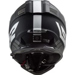 LS2 Blaze Sprint Helmet -HJC Store ls2 blaze sprint helmet matte white black back 08301.1633132198