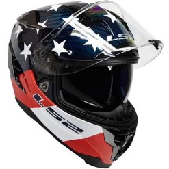 LS2 Challenger Carbon Americarbon Helmet -HJC Store ls2 challenger carbon americarbon helmet front right 42933.1633131381