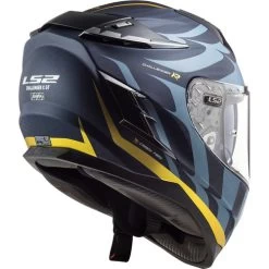 LS2 Challenger Carbon Flames Helmet 17 LS2 Challenger Carbon Flames Helmet -HJC Store ls2 challenger carbon flames helmet blue gold back right 65844.1633131298