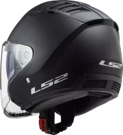 LS2 Copter Helmet Solid -HJC Store ls2 copter helmet solid matte black back left 83273.1617196731
