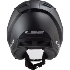 LS2 Copter Helmet Solid -HJC Store ls2 copter helmet solid matte black back 93632.1617196745