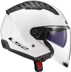 LS2 Copter Helmet Solid -HJC Store ls2 copter helmet solid white right 24371.1617196686