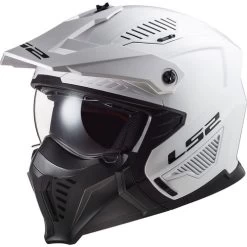 LS2 Drifter Helmet -HJC Store ls2 drifter helmet solid gloss white 21194.1684816357