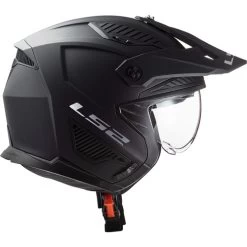 LS2 Drifter Helmet -HJC Store ls2 drifter helmet solid matte black right 67083.1684816317