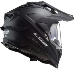 LS2 Explorer Helmet Solid -HJC Store ls2 explorer helmet solid matte black back right 98025.1617245982