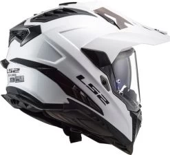LS2 Explorer Helmet Solid -HJC Store ls2 explorer helmet solid white back right 14894.1617246002