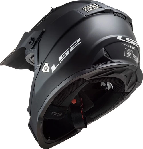 LS2 Gate Youth Helmet Solid 5 LS2 Gate Youth Helmet Solid - Image 5