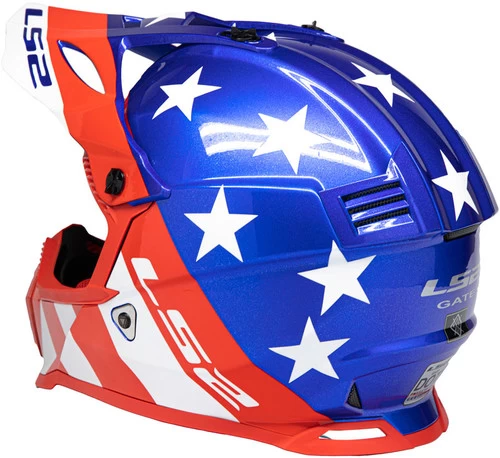 LS2 Gate Stripes Youth Helmet 6 LS2 Gate Stripes Youth Helmet - Image 6
