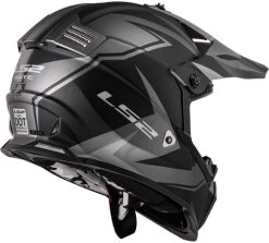 LS2 Gate TwoFace Youth Helmet 8 LS2 Gate TwoFace Youth Helmet -HJC Store ls2 gate two face helmet gray black back right 03747.1633131823