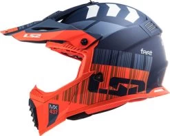 LS2 Gate Xcode Helmet -HJC Store ls2 gate xcode helmet fluo orange left 45275.1633131085